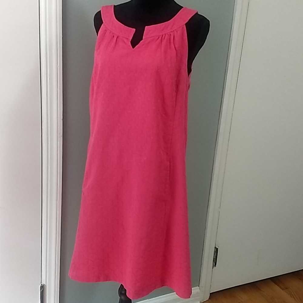 Ann Taylor Loft Sleeveless Pink Dress